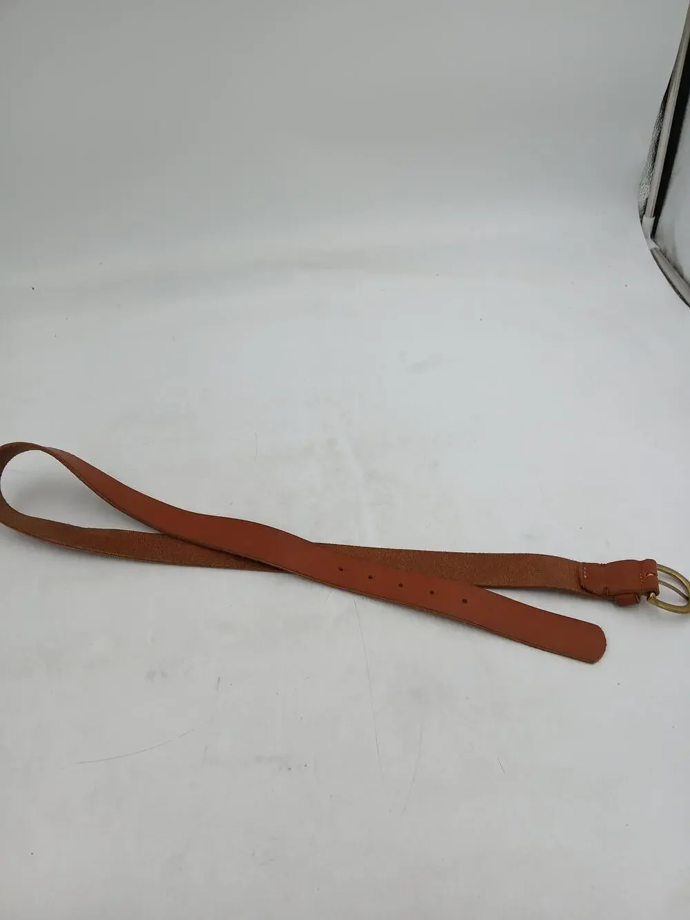 Brown Genuine Leather Belt Mens XL 45
